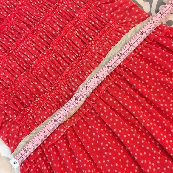 🔥 Anthropology Postmark red polka dot dress - Picture 7 of 8